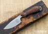 White River Knife & Tool: Model 1 Caper - Natural Burlap Micarta - CPM-MagnaCut
