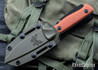 Benchmade Knives: SlipRidge Fixed Blade - Rust Orange G-10 - CPM-MagnaCut