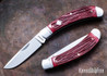RoseCraft Blades: Obed Creek Bow Trapper - Red Jigged Bone - 14C28N