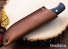 Battle Horse Knives: Bushwolf - O1 Tool Steel - Saber Grind - Natural Micarta