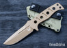 Benchmade Knives: 375FE-02 Adamas Fixed Blade - CPM-MagnaCut - Flat Earth Cerakote