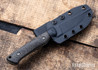 White River Knife & Tool: Small Game - Black Burlap Micarta - CPM-MagnaCut