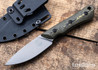 White River Knife & Tool: Brave - Maple & Black Richlite - CPM-MagnaCut