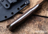White River Knife & Tool: Brave - Natural Burlap Micarta - CPM-MagnaCut
