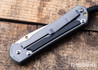 Chris Reeve Knives: Large Sebenza 31 - Glass Blasted Titanium - Bog Oak Inlay - CPM-MagnaCut - Drop Point - CR09IL020