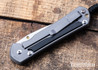 Chris Reeve Knives: Large Sebenza 31 - Glass Blasted Titanium - Bog Oak Inlay - CPM-MagnaCut - Drop Point - CR09IL025