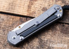 Chris Reeve Knives: Large Sebenza 31 - Glass Blasted Titanium - Bog Oak Inlay - CPM-MagnaCut - Drop Point - CR09IL031