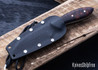 Carter Cutlery: Wharncliffe Brute - Desert Ironwood - Tan Liners - Hitachi White #1 Steel - CC28IL007