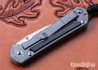 Chris Reeve Knives: Small Sebenza 31 - Glass Blasted Titanium - Bog Oak Inlay - CPM-MagnaCut - Drop Point - CR08JL015
