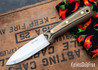 L.T. Wright Knives: Genesis - Camo G10 - Scandi Grind - A2 Steel - Matte