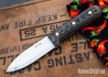 L.T. Wright Knives: Genesis - Python G10 - Scandi Grind - A2 Steel - Matte