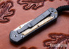 Chris Reeve Knives: Small Sebenza 31 - Glass Blasted Titanium - Box Elder Inlay - CPM-MagnaCut - Drop Point - CR07JL019