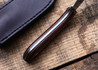J. Hoffman Knives: #2671 Cork - Natural Canvas Micarta - AEB-L