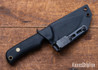 Battle Horse Knives: Jutland - O1 Tool Steel - Saber Grind - Natural Micarta - Kydex Sheath