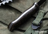 7Forge Knives: Regulator - Camo Canvas Micarta - Gray Liners - Brass Pins - AEB-L - Acid Stonewash