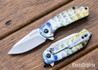 Kershaw Knives: Valve - Assisted Flipper - Bluegill Stainless Steel Framelock - 4Cr14 - Stonewashed - 1375BG
