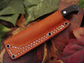 Bark River Knives: Bushcraft F Sheath--Brown