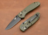Benchmade Knives: 551BKOD Griptilian - Modified Drop Point - Olive Drab