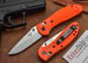 Benchmade Knives: 551ORG Griptilian - Modified Drop Point - Orange