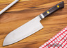 Northwoods Knives: Blackwood XHP - 170 mm (6.7 in) Santoku w/Bolster
