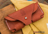 KSF Leather: Courier Belt Sheath for Pocket Knives