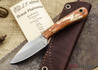 L.T. Wright Knives: Great Plainsmen - Bone - Saber Ground - D2 Steel - #06