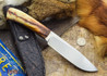 Arno Bernard Knives: Giant Series - Elephant - Giraffe Bone Handle - #1