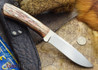 Arno Bernard Knives: Giant Series - Buffalo - Giraffe Bone Handle - #2