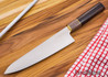 Northwoods Knives: Blackwood XHP - 210 mm (8.25 in) Gyuto - Wa Handle