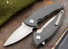 Brous Blades: Caliber - Carbon Fiber Handles - Satin Finish