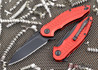 Brous Blades: Bionic 2.0 - Red Aluminum Handles - Blackout