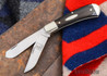 Queen Cutlery: Ruple - Two-blade Trapper - D2 Steel - Buffalo Horn - 010612