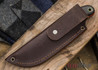 High-quality Leather Sheath - Black Carbon Fiber Shown