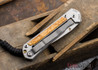 Bark River Knives: Bushcrafter - CPM 3V - Smooth Bone - Red Liner