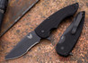 Benchmade Knives: 320SBK Precinct Flipper - Serrated Black Blade