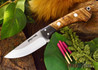 Northwoods Knives: Iron River - Black Ash Burl - #2