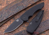 Benchmade Knives: 320BK Precinct Flipper - Black Blade