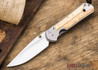 Chris Reeve Knives: Large Sebenza 21 - Box Elder Burl - 032401