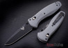 Benchmade Knives: 580BK-2 Barrage - Gray G-10 - Assisted Opening - Black Finish