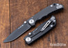 Spartan Blades: Harsey Folder - Black DLC - Titanium Framelock