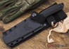 Benchmade Knives: 167SBK Protagonist - Tanto - Partially Serrated Black Blade
