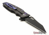 Zero Tolerance: 0392PURBLKWC - Titanium - CPM M390 - Black DLC Finish