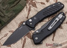 Spartan Blades: Pallas - Black PVD Finish - Black Anodized Frame