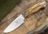 Arno Bernard Knives: Grazer Series - Zebra - Mammoth Ivory - 102761