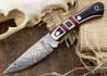 Zoe Crist Knives: Custom Damascus Kestrel