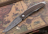 Chris Reeve Knives: Mnandi - Macassar Ebony - Raindrop Damascus - 112501