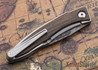 Chris Reeve Knives: Mnandi - Macassar Ebony - Raindrop Damascus - 112501