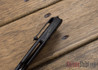 Todd Begg Knives: Steelcraft Series - Field Marshall - Black Titanium - Draupner Damasteel - EE