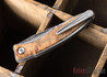 Chris Reeve Knives: Mnandi - Thuya Burl - Basketweave Damascus - 122908