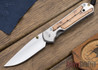 Chris Reeve Knives: Large Sebenza 21 - Thuya Burl - 010406